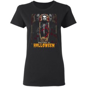 Michael Myers Welcome To Halloween The Boys of Fall Shirt