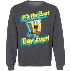 Spongebob Squarepants It's The Best Day Ever shirt, ladies tee