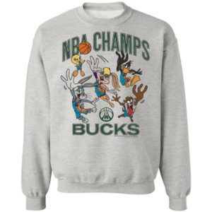 2021 NBA Finals Champions Milwaukee Bucks Homage Space Jam 2 T-Shirt