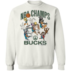 2021 NBA Finals Champions Milwaukee Bucks Homage Space Jam 2 T-Shirt