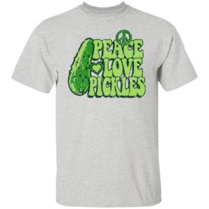 Cucumber peace love pickles shirt