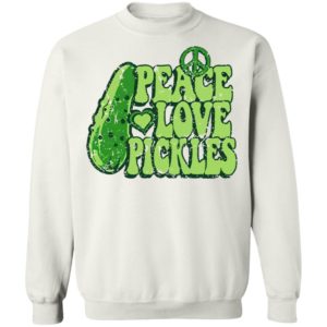 Cucumber peace love pickles shirt