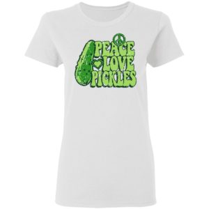 Cucumber peace love pickles shirt