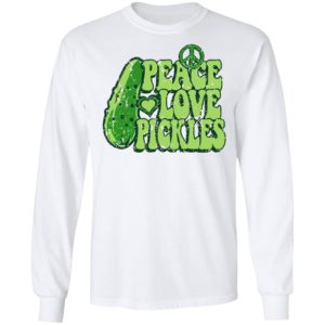Cucumber peace love pickles shirt
