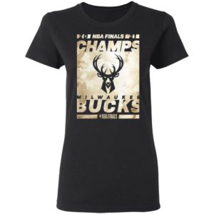 Milwaukee Bucks 2021 NBA Finals Champions Roster Drive T-Shirt