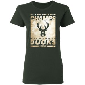 Milwaukee Bucks 2021 NBA Finals Champions Roster Drive T-Shirt