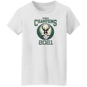 2021 NBA Champions Grateful Dead Milwaukee Bucks T-Shirt, hoodie