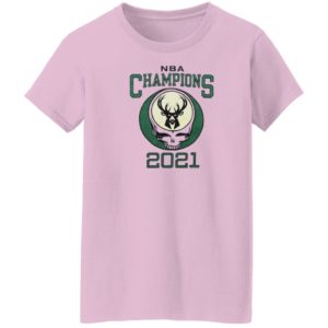 2021 NBA Champions Grateful Dead Milwaukee Bucks T-Shirt, hoodie