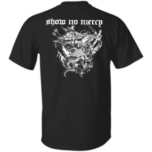 Born In A Graveyard Raised By A Witch Half Motherfucker Half Son Dave Show No Mercy Shirt