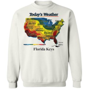 Today’s weather shitty t-shirt