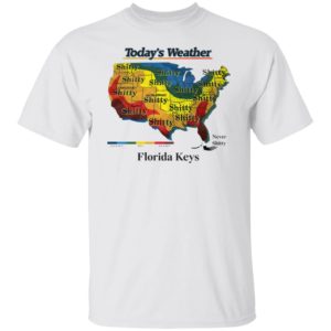 Today’s weather shitty t-shirt