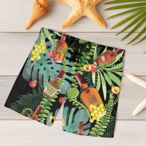 Makers Mark Bourbon Hawaiian Shirt, Beach Shorts
