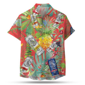 White Claw Hard Seltzer Hawaiian Shirt, Tropical Beach Shorts