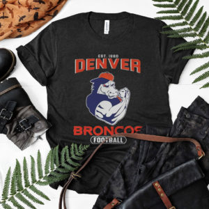 Awesome Est 1960 Denver Broncos Football Shirt, ls, hoodie