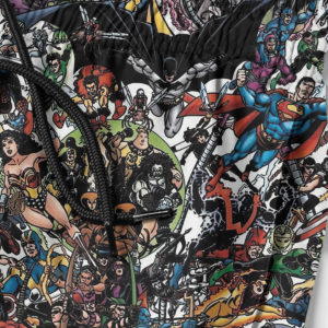 Superhero Comic Characters Collection Hawaiian shirt, shorts