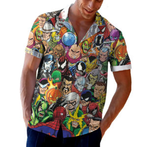 X-Men ‘92 Hawaiian Shirt, shorts