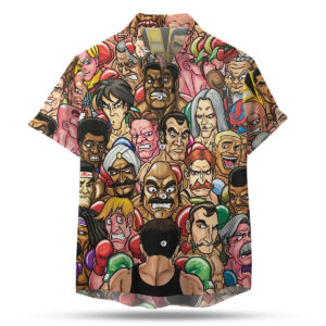 Punch-Out!! Hawaiian Shirt, shorts