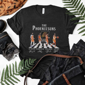 The Phoenix Suns Abbey Road signatures shirt, ls, hoodie