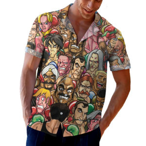 Punch-Out!! Hawaiian Shirt, shorts