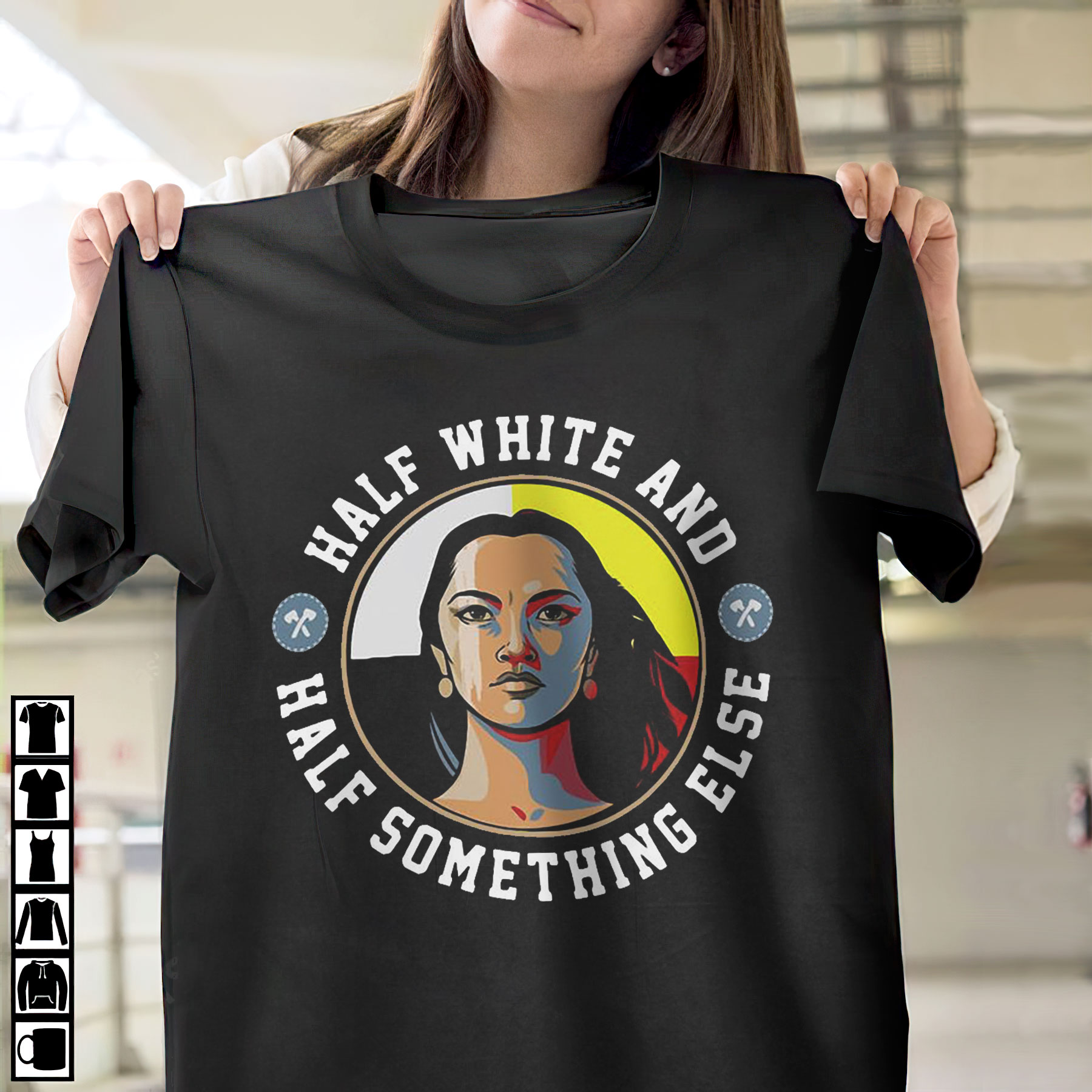 Half White And Half Something Else Vintage Shirt, ls, hoodie Half White And Half Something Else Vintage Shirt, ls, hoodie