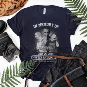 In memory of july 20 2017 Chester Bennington thank you for the memories signature shirt, ls, hoodie
