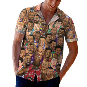 MJ vs The NBA Jordan 23 Hawaiian shirt, shorts