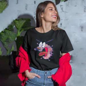 Courage the Cowardly Dog Evil Inside Shirt, ls, hoodie