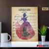 Personalized Toy Story You’ve Got A Friend In Me Sheet Music Poster Canvas