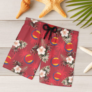 BURGER KING Hawaiian Shirt, Beach Shorts for Men