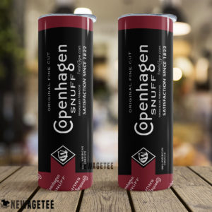 Copenhagen Snuff Skinny Tumbler Stainless Steel 20oz 30oz