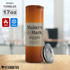 Maker’s Mark Bourbon Whiskey Skinny Tumbler 20oz 30oz