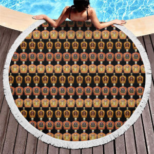 Crown Royal Canadian Round Beach Towel