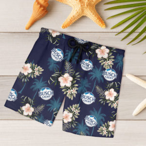 BUSCH LIGHT Beer Hawaiian Shirt for Men