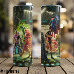 The Justice League D.C. Super Hero Skinny Tumbler 30oz 20oz