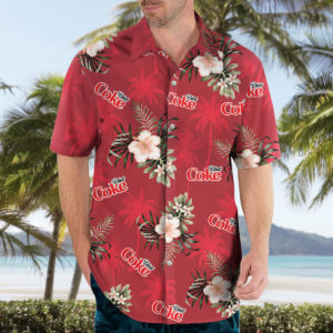 DIET COKE Hawaiian Shirt, Beach Shorts for Men