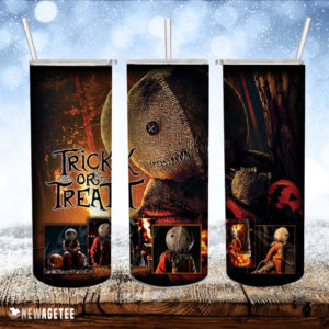 Trick or treat Horror Pumpkin Halloween Skinny Tumbler