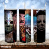 Freddy Jason Horror Movies Skinny Tumbler