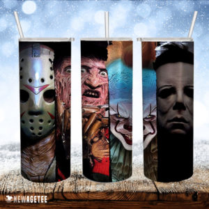 Freddy Krueger Horror Movie Skinny Tumbler