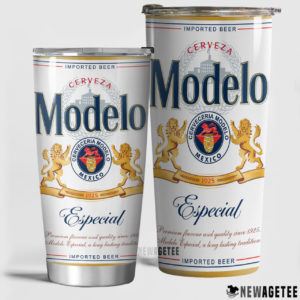 Modelo Especial Beer Skinny Tumbler Stainless Steel 20oz 30oz