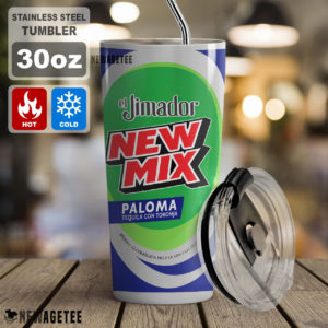 El Jimador New Mix Paloma Skinny Tumbler Stainless Steel 20oz 30oz