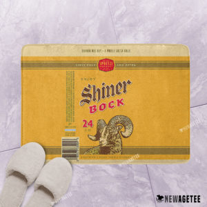 Shiner Bock Beer Bath Mat