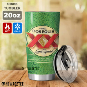 Dos Equis Beer Skinny Tumbler 30oz 20oz