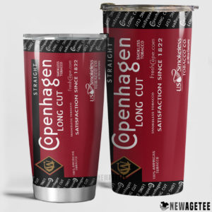 Copenhagen Long Cut Skinny Tumbler Stainless Steel 20oz 30oz