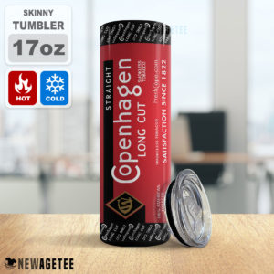 Copenhagen Long Cut Skinny Tumbler Stainless Steel 20oz 30oz