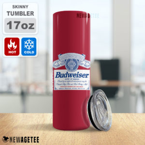 Budweiser Beer Tumbler Skinny 30oz 20oz