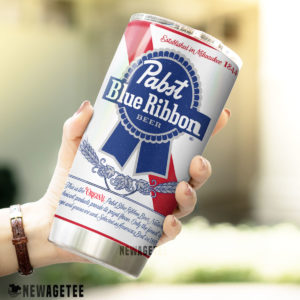 Pabst Blue Ribbon Beer Skinny Tumbler 30oz 20oz