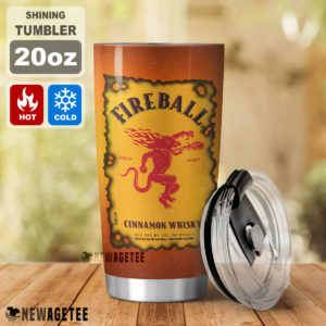 Fireball Canadian Whisky Skinny Tumbler 20oz 30oz