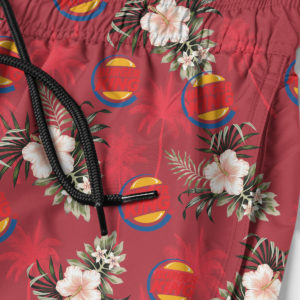 BURGER KING Hawaiian Shirt, Beach Shorts for Men