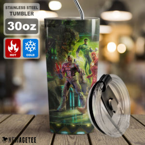 The Justice League D.C. Super Hero Skinny Tumbler 30oz 20oz