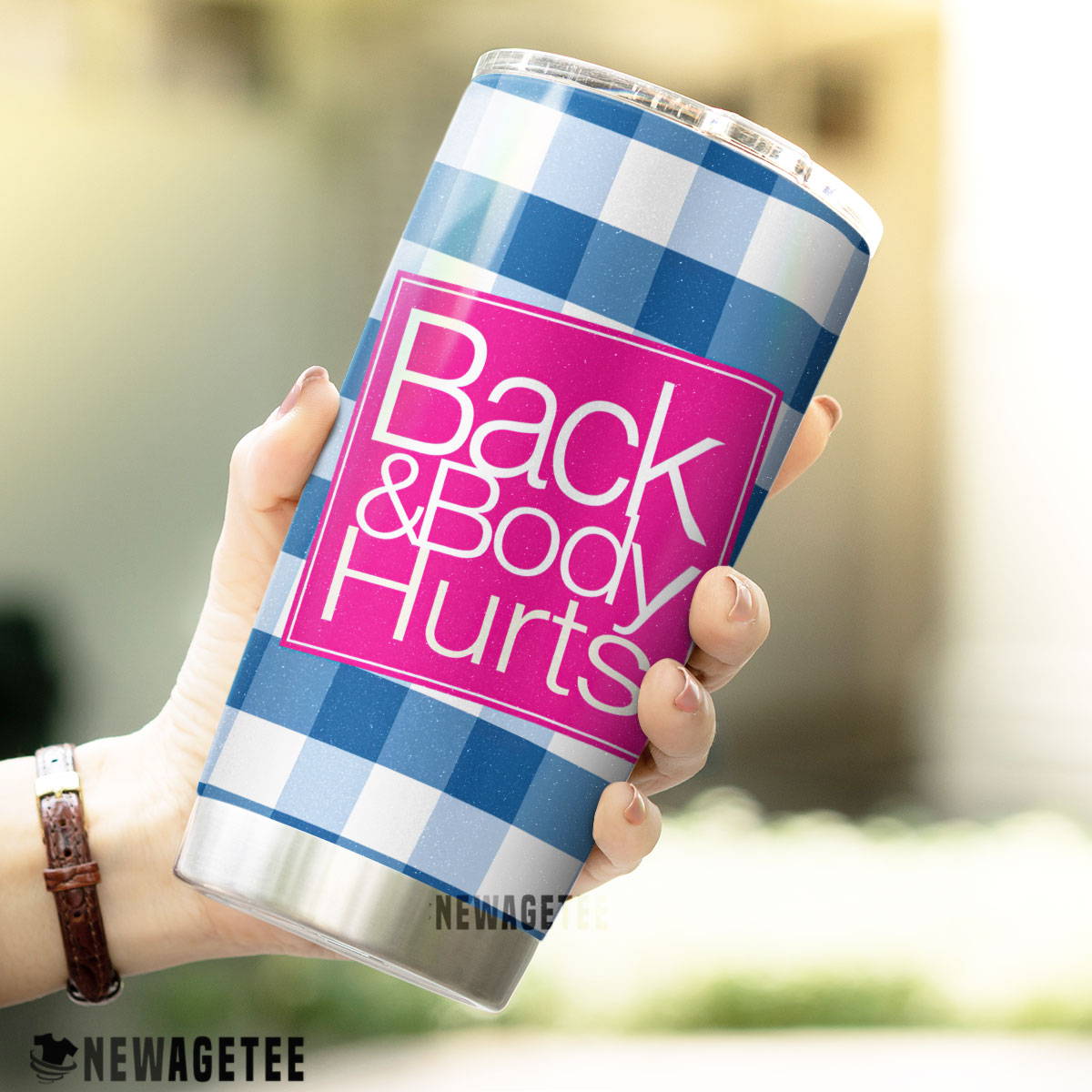 Back & Body Hurts Skinny Tumbler 30oz 20oz Back & Body Hurts Skinny Tumbler 30oz 20oz